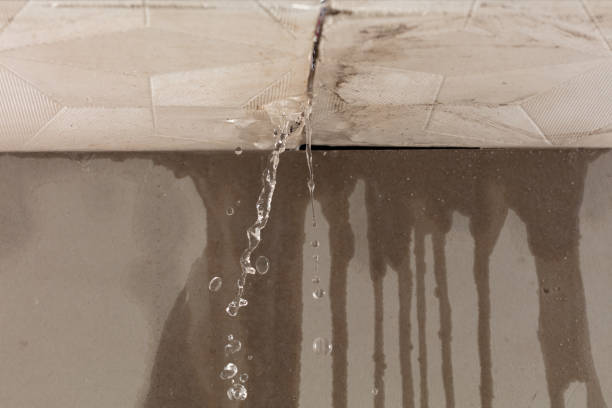 Professional Burst Pipe Cleanup technician working in Hinsdale, NH